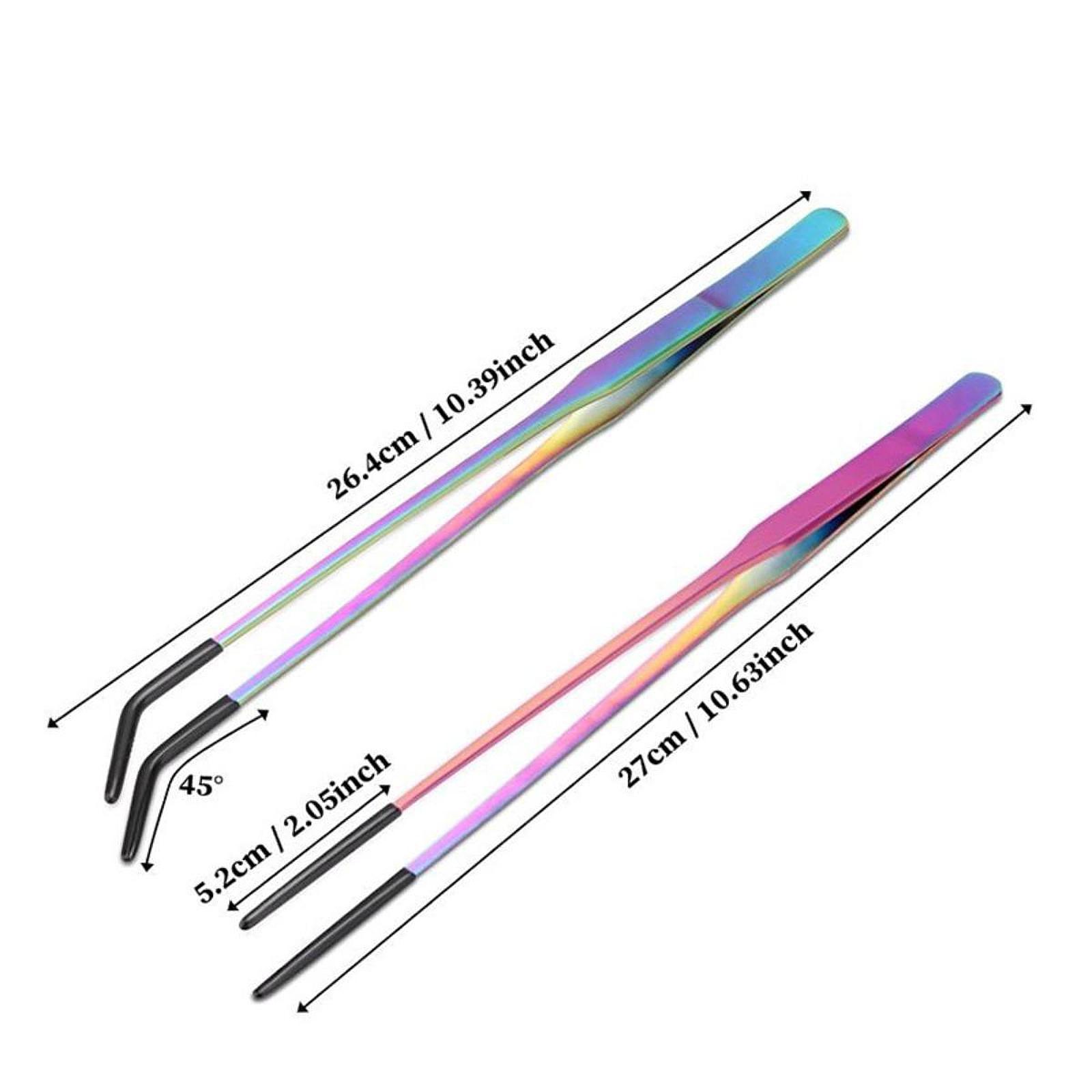Feeding Tong Stainless - Aquarium Tweezers Reptile Feeding Tongs Rust