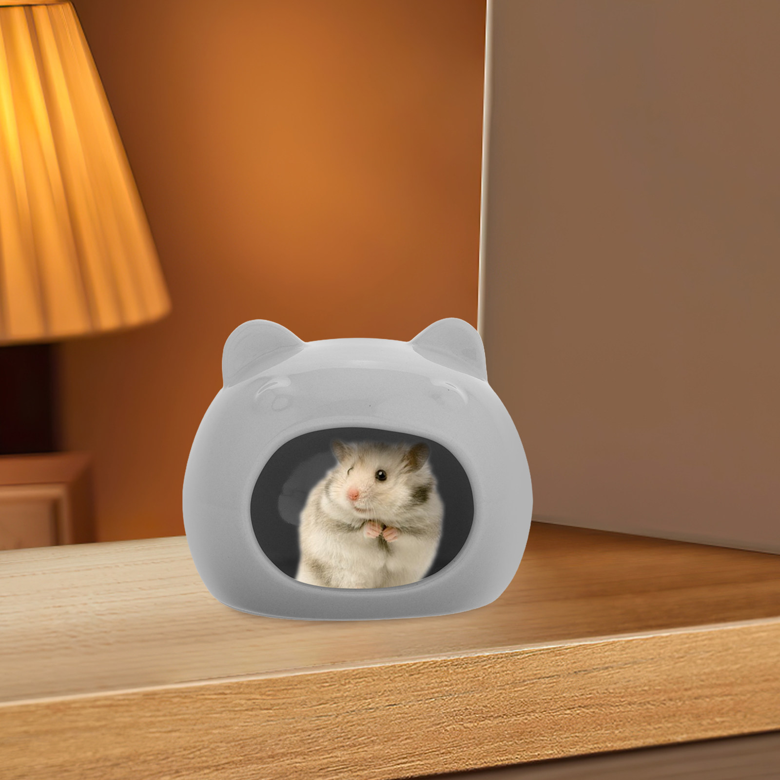 Hide Cave Ceramic - Ceramic Hamster Hideout Cozy Small Animal