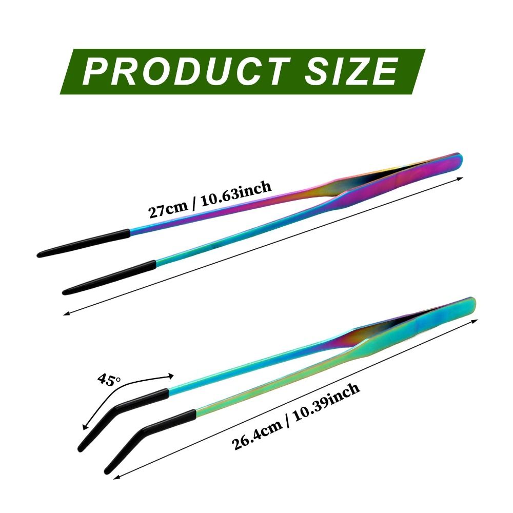 2PCS Stainless Steel Reptile F - Feeding Tong Stainless ulasan dan harga