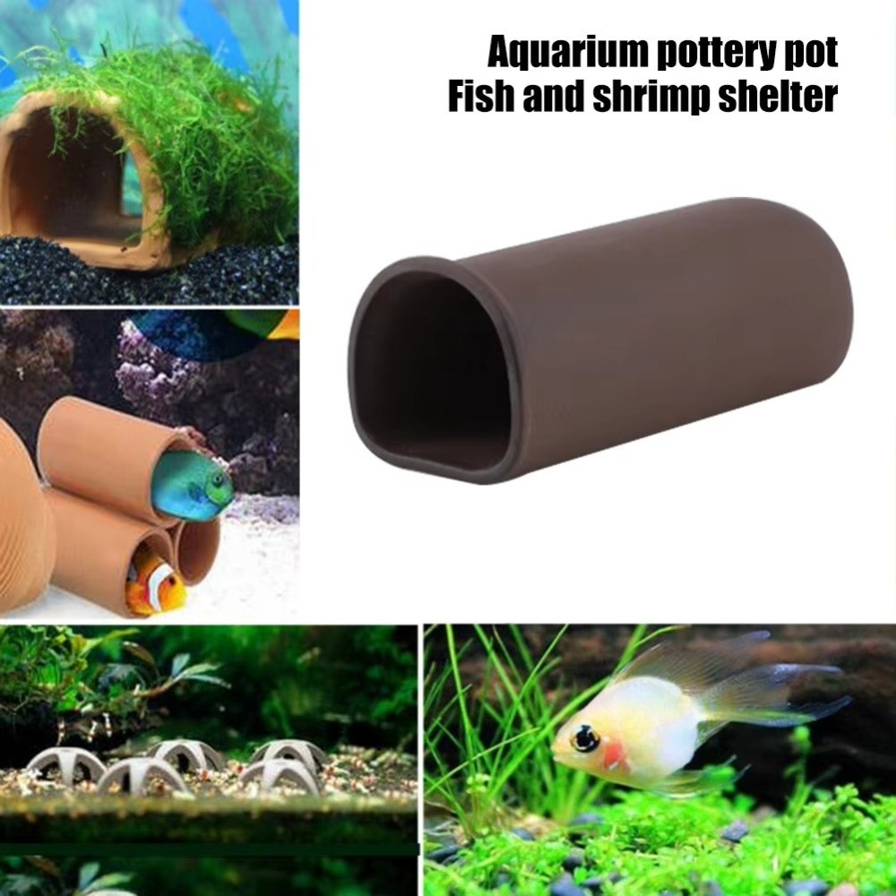 Playing Breeding Spawning Aqua - Hide Cave Ceramic ulasan dan harga