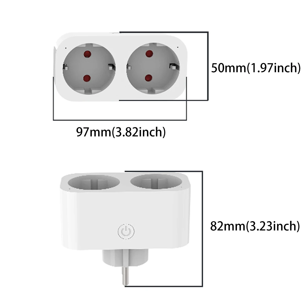 BORUIDAPLS WiFi Smart socket E - Timer Dual Outlet ulasan dan harga