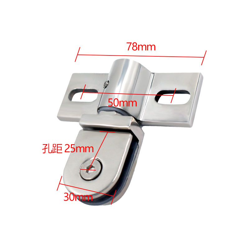 Zinc Alloy Stainless Steel Bat - Glass Door Hinge ulasan dan harga