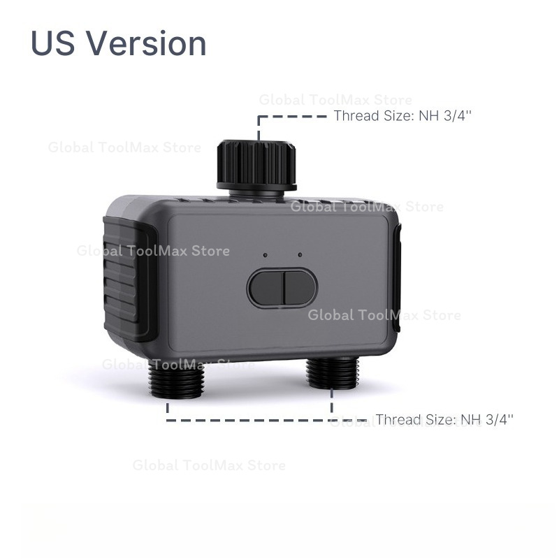 Bluetooth Smart 2-Way Irrigati - Timer Dual Outlet ulasan dan harga