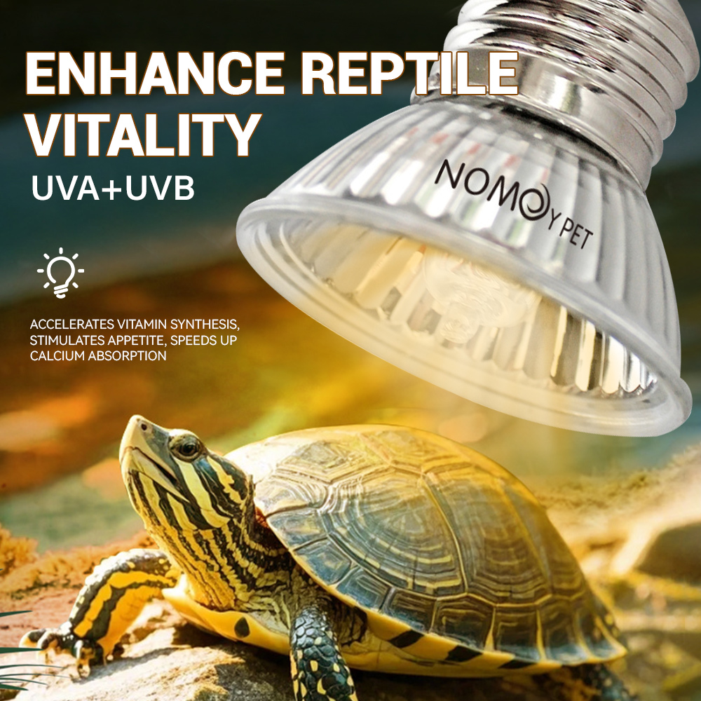 Reptile UVA UVB 50W Lamp Vitam - Vitamin D3 Reptile ulasan dan harga