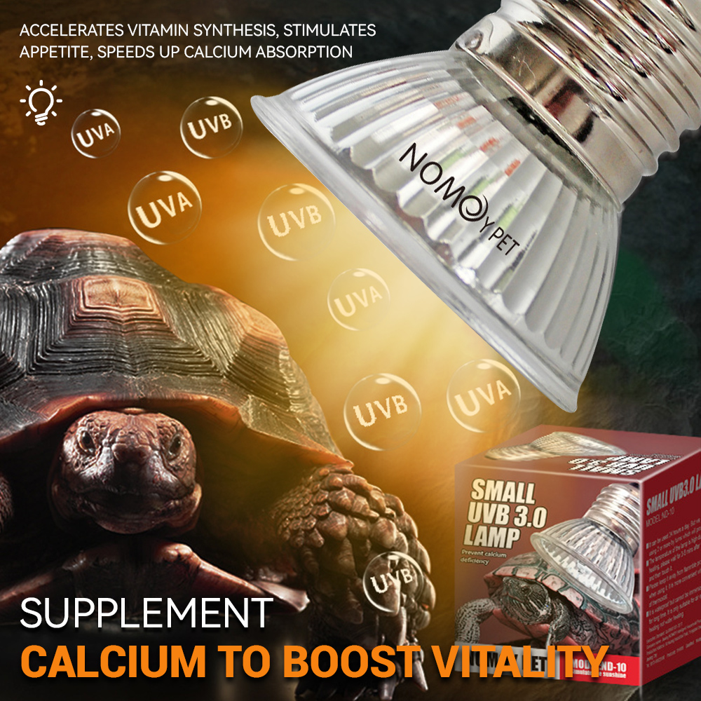 Reptile UVA UVB 50W Lamp Vitam - Vitamin D3 Reptile ulasan dan harga