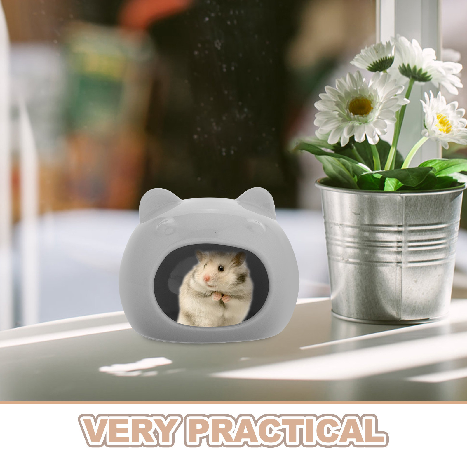 Ceramic Hamster Hideout Cozy S - Hide Cave Ceramic ulasan dan harga